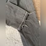 Current/Elliott Current Elliott Cropped Straight Jean Court Coupe Droit Size 24 Photo 6