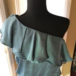 Forever 21  One off Shoulder Ruffle Blouse Photo 2