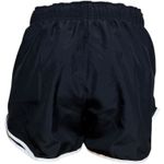 Nike Tempo Women's Mid Rise Running Shorts Black White Medium Photo 4