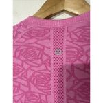 Lululemon Athletica Shirt Womens 4 Pink Swiftly Compression Tech Short Sleeve Photo 3