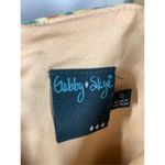 Gabby Skye  Yellow Floral V Neck A Line Tank Dress Size 10 NWT Photo 3