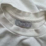 Bershka White Crewneck Sweater Photo 3