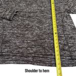 Studio M Brown and White Heathered Long Sleeve Jersey Knit Flowy Blouse Size L Size L Photo 10