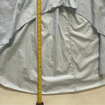 ZARA High Low Shirt Dress Light Blue Size XS Photo 4