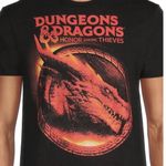 Dungeons & Dragons Honor Among Thieves size small pullover graphic print tshirt Black Photo 1