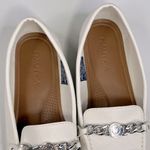 Nautica  Raintree Square Toe Loafers with Chain White/Silver-7.5 Photo 7