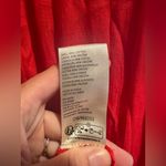 Free People NWT Sundrenched Smocked Puff Sleeve Maxi Dress In Atlas Red Photo 6