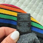 Aviator Nation Rainbow Rib Crew Sweatshirt Photo 9