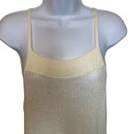 Rubbish EUC Cream Lightweight Knit Racerback Crochet Hem Tank Sz XS Photo 2