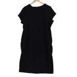 Old Navy  Maternity Black T Shirt Dress Size XXL Casual Everyday Comfort Photo 4