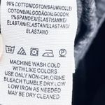 Free People  Wales Wide Leg Jean Black Cotton Denim High Waisted Women's Size 26 Photo 9