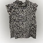 Source Unknown Leopard Print Blouse Size Small Photo 0