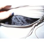 DKNY NWT New Womens Gray Stone Cross Body Bag Handbag Logo Silver Leather Chain Photo 9