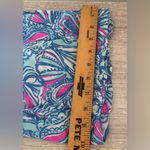 Lilly Pulitzer x Target Rayon Palazzo Wide Leg Pants Blue Pink My Fans Pull On M Size M Photo 3
