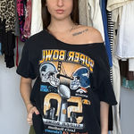 Super Bowl 50 Tee (2016) Black Size M Photo 0