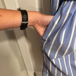 Banana Republic  One Shoulder Belted Stripe Dress Size 6 Tall Photo 9