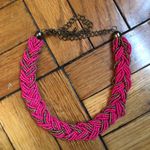 ZARA Pink Beaded Necklace Photo 0