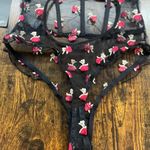 Nasty Gal  Rose Embroidered Underwire Ruffle Lingerie Bodysuit  Photo 14