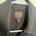 Lucky Brand Vintage  Button Down Shirt Jacket Black M Photo 7