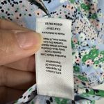 Talbots  Non Iron Perfect Shirt Ditsy Size 10 Button Front Casual Photo 4