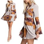 Honey Punch Bella Printed Dress Size M Photo 1