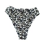 Revamped  Large brown Leopard Print Cheeky high waisted bikini bottom​ Photo 6