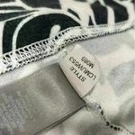 Liz Claiborne  Black White Floral Full Zip Up Mock Neck Sweatshirt Jacket Size S Photo 4