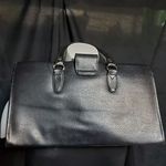 Vintage Accessory Works Black Patterned Bag Black Photo 1