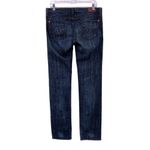 Ag Adriano Goldshmied The Casablanca Dark Wash Straight Leg Denim Jeans Size 29 Blue Photo 3