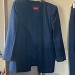 Vintage Sasson Paris New York Red Label navy skirt set 14 Photo 3