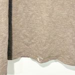 AnyBody Long SleeveKnit Asymmetrical Top Tunic Size Large Tan Lounge Sleep Gown Photo 5