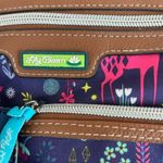 Lily bloom  Eco Friendly Unicorn Midnight Garden Print Crossbody Bag Photo 2