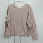 Wildfox Small Pink Long Sleeve Sweatshirt with Sparkling Rhinestone Studs Photo 2