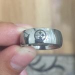 Silver Pittsburgh Steelers Arc Ring Photo 2