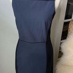 Theory  Women's Size 6 Colorblock Wool Sheath Dress Mini Length Photo 0