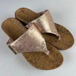 Vionic  Women's Anitra Platform Sandal in Rose Gold Metallic Size 8 Photo 0