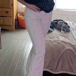 American Eagle White Flare Jeans Photo 0