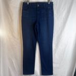 Bandolino Amy Straight Leg Denim Blue Jeans Dark Wash Size 6 Dressy Casual Photo 10