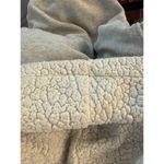 Aerie Long Sleeve Full Zip Sherpa Hoodie Sweatshirt Gray Women's Size Small Photo 7