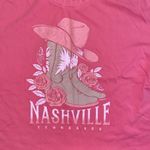PacSun  Social Culture Nashville pink cotton crop top size Large Photo 1