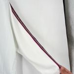 Soft Surroundings Avisa UPF swim coverup white notched neck embellished detail Photo 6