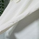 Free People NEW  FP One Paige Mini Dress Sand Sable XS Oversize Cowgirl Off White Photo 8