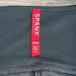 Spanx Velvet Shine Black Gold Metallic Shimmer High Rise Tummy Control Size M Photo 7