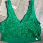 Aerie Lace Waffle Longline  Holiday Bralette Photo 3