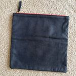 CLARE V. Los Angeles Anthropologie casual Navy blue suede clutch handheld purse Photo 11