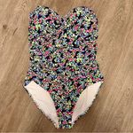 Anne cole  Twist Front Bandeau One Piece Swim A2 Photo 0