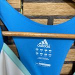 Adidas  White Tank Top With Built In Bra Size Large‎ Photo 6