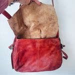 Handmade Brown Leather Satchel Photo 5