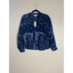 FRNCH  BLUE MARIN BLOUSE NWT SIZE MEDIUM Photo 1