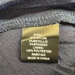 MSK Special Occasion Wedding Party Dress Navy Blue Silver V Neck Size LP NWT Photo 10